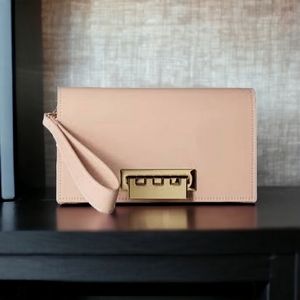 ZAC POSEN Patent Leather Wristlet